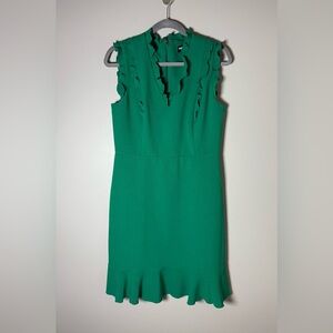 Karl Lagerfeld Green Midi Dress- Size 10‎